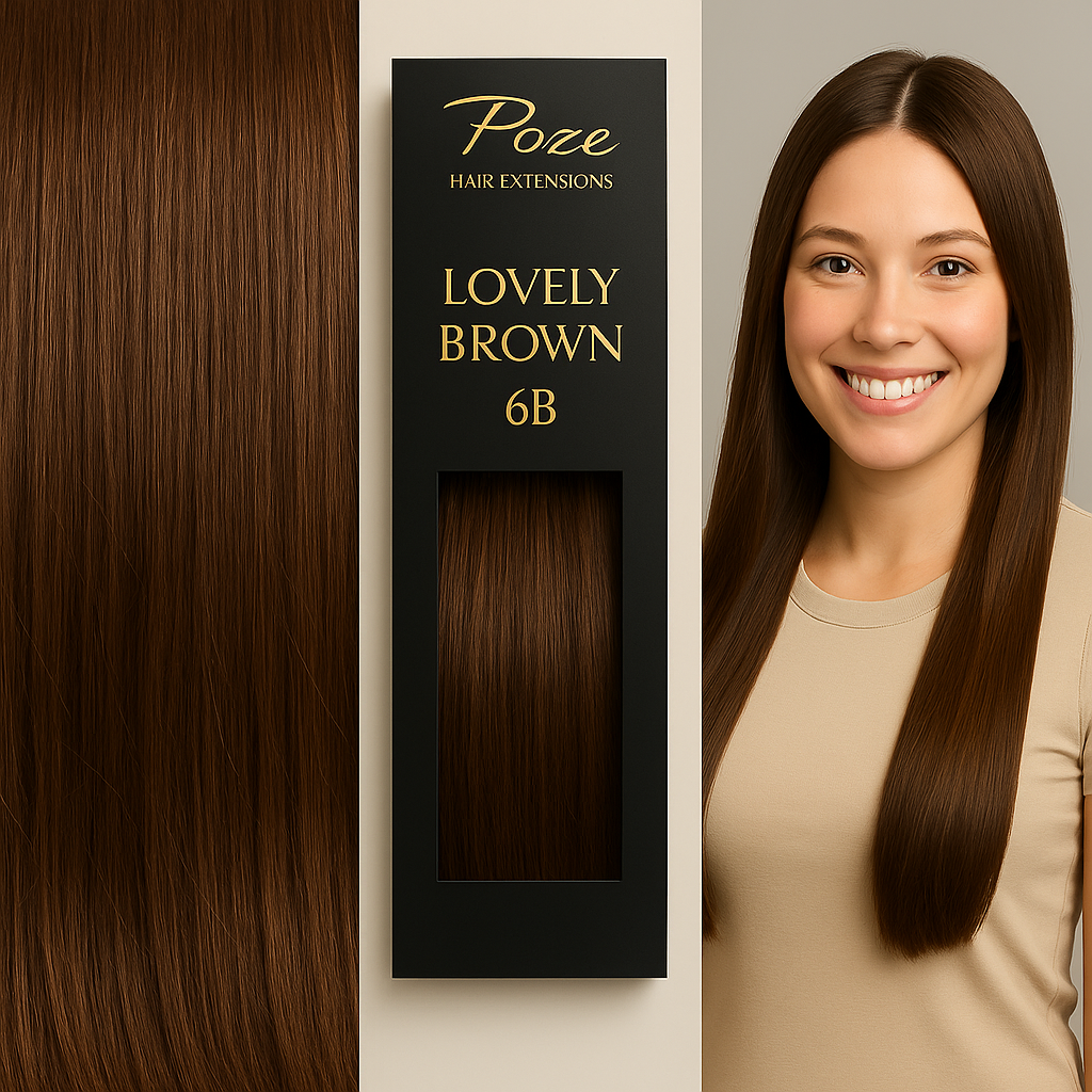 Clip & Go Premium - 6B Lovely Brown