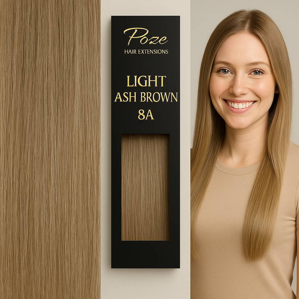 Clip & Go Premium - 8A Light Ash Brown